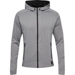 Bluza z kapturem i zamkiem błyskawicznym Hummel MT Interval. Szare bluzy z kapturem męskie HUMMEL, m. Za 173.00 zł.