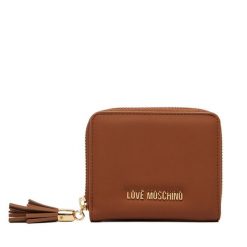 Portfel LOVE MOSCHINO. Brązowe portfele damskie Love Moschino, bez wzorów. Za 429.99 zł.