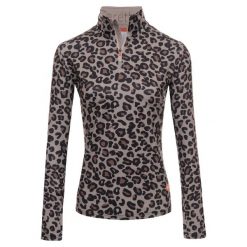 Bluza narciarska Damska Gareth & Lucas Forty-Five. Brązowe bluzy bez kaptura damskie GARETH & LUCAS, xs, z elastanu. Za 229.99 zł.