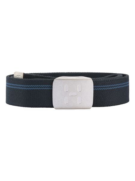 Haglöfs Pasek "Stretch Webbing" w kolorze granatowym rozmiar: onesize. Niebieskie paski męskie Haglöfs, bez wzorów, z materiału. Za 89.88 zł.