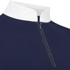 Damska koszula konkursowa z długim rękawem na zamek Kentucky Horsewear Classic. Białe koszule damskie KENTUCKY HORSEWEAR, s, bez wzorów, z materiału, eleganckie, bez kołnierzyka, bez ramiączek. Za 481.00 zł.