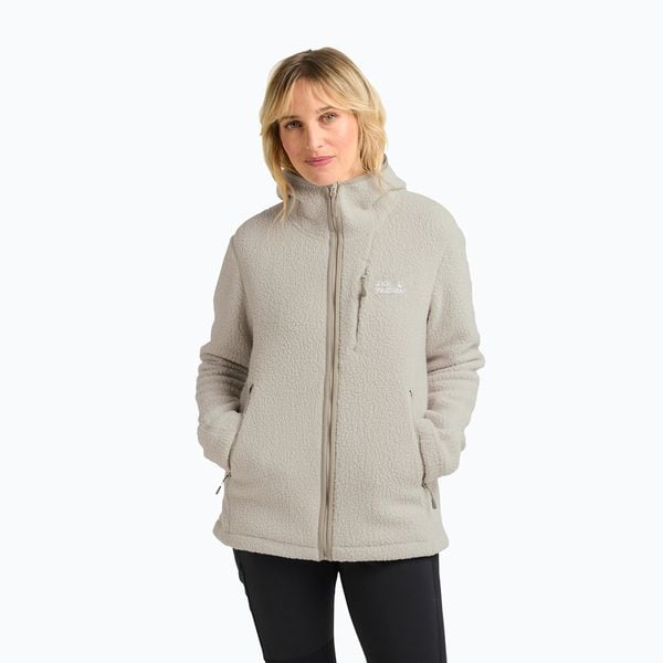 Bluza polarowa damska Jack Wolfskin Cradle Mountain Pile Full Zip. Brązowe bluzy bez kaptura damskie Jack Wolfskin, z polaru. Za 509.99 zł.