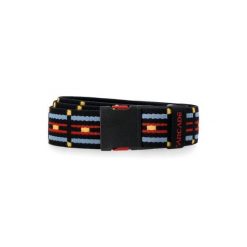 Pasek do spodni Arcade Keyah Slim - black/sky. Czarne paski męskie ARCADE, bez wzorów, sportowe. Za 139.00 zł.
