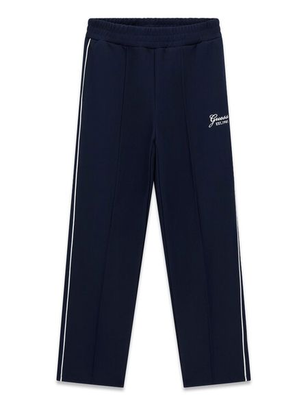 Guess Spodnie dresowe J6YB12 K3932 Granatowy Regular Fit. Niebieskie spodnie dziewczęce Guess, z dresówki. Za 214.99 zł.