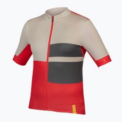 Koszulka rowerowa męska Endura FS260 Print. Czerwone t-shirty sportowe męskie ENDURA, m, bez ramiączek, rowerowe. Za 229.99 zł.