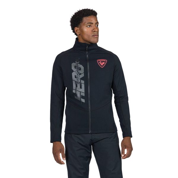 Bluza Rossignol męska New Hero Classique Clim czarna. Czarne bluzy z kapturem męskie Rossignol, l, z materiału. Za 669.00 zł.