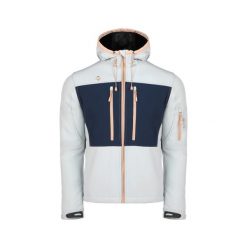 Kurtka termiczna KONKA Soft Shell z membraną AWPS: wodoodporna i wiatroszczelna. Niebieskie kurtki męskie IZAS, m, bez wzorów, z softshellu, sportowe, bez kaptura. Za 486.91 zł.