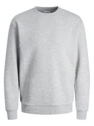 Jack & Jones Bluza Ebradley 12249341 Szary Regular Fit. Szare bluzy bez kaptura męskie Jack & Jones, m, z syntetyku. Za 129.99 zł.