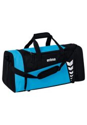 Torba sportowa Erima Six Wings. Czarne torby męskie na ramię Erima, bez wzorów, z materiału, na ramię. Za 109.99 zł.