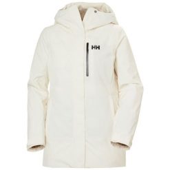 Damska kurtka narciarska z kapturem Helly Hansen Snowplay. Białe kurtki narciarskie i snowboardowe damskie Helly Hansen, bez wzorów, z kapturem, narciarskie. Za 1,344.50 zł.