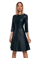 Made of emotion Sukienka w kolorze zielonym rozmiar: M. Zielone sukienki damskie Made Of Emotion, m, bez wzorów, bez kołnierzyka, bez ramiączek, midi. Za 165.71 zł.