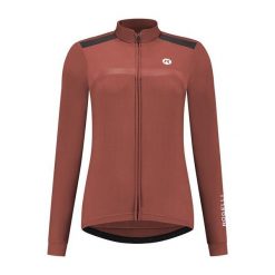 Koszulka damska z długim rękawem Mono DWR. Brązowe bluzki sportowe damskie Rogelli, l, bez wzorów, bez ramiączek. Za 338.00 zł.