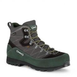 Buty trekkingowe męskie Aku Trekker L3 Gtx. Zielone buty trekkingowe męskie Aku, z materiału, za kostkę, bez zapięcia, trekkingowe. Za 937.00 zł.