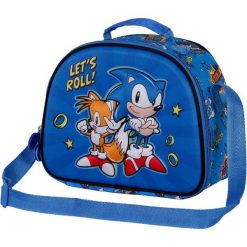 Torba na lodówkę Karactermania Sonic The Hedgehog Lets Roll 3D. Niebieskie torebki klasyczne damskie SONIC THE HEDGEHOG, bez wzorów, bez dodatków. Za 135.50 zł.