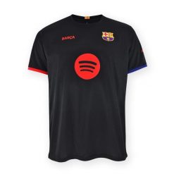 Koszulka kibica FC Barcelona 24-25 Premium Second Number, replika. Czarne bluzki damskie FC Barcelona, xl, bez wzorów, sportowe, bez kołnierzyka, bez ramiączek. W wyprzedaży za 230.96 zł.