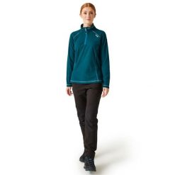 Damskie spodnie trekkingowe ze streczem Questra V. Czarne spodnie dresowe damskie Regatta, na lato, l, bez wzorów, z tkaniny. Za 199.99 zł.