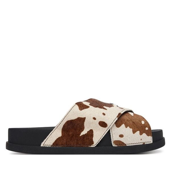 Klapki Tommy Jeans. Klapki damskie Tommy Jeans, bez wzorów, z jeansu, bez obcasa. Za 329.99 zł.