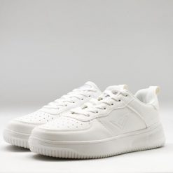 Buty sportowe AURY białe. Białe buty sportowe na co dzień damskie Legea, bez wzorów. W wyprzedaży za 128.00 zł.