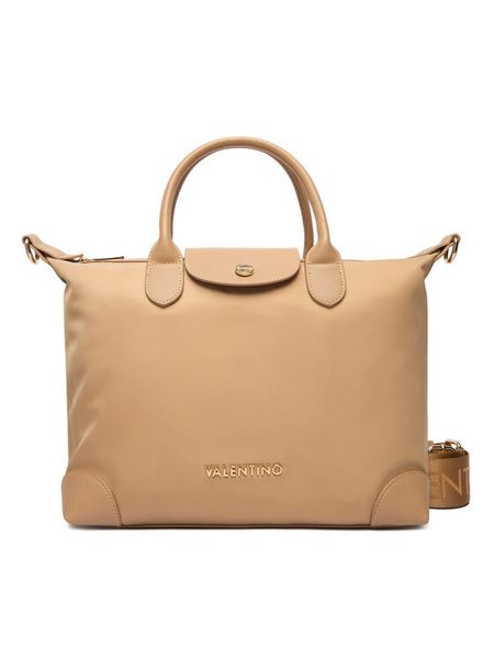 Valentino Torebka Jolly Re VBS9JX23 Beżowy. Brązowe torebki klasyczne damskie Valentino, bez wzorów, ze skóry, bez dodatków. Za 469.99 zł.