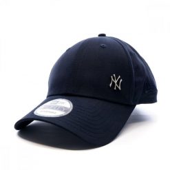 Czapka z daszkiem New Era MLB New York Yankees. Niebieskie czapki męskie New Era, bez wzorów, z bawełny. Za 107.25 zł.