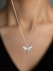 Heliophilia Srebrny naszyjnik z zawieszką - dł. 43 cm rozmiar: onesize. Szare naszyjniki damskie Heliophilia, srebrne. Za 82.64 zł.