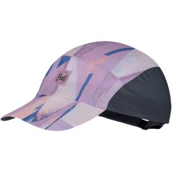 Czapka z daszkiem BUFF SPEED CAP SHANE LILAC. Fioletowe czapki męskie Buff, bez wzorów, sportowe. W wyprzedaży za 104.93 zł.