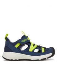 Keen Sandały Motozoa Sandal C 1030685 Granatowy. Niebieskie sandały chłopięce Keen, z materiału, bez zapięcia. Za 169.99 zł.
