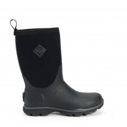 Buty Muck Boots Arctic Excursion. Czarne buty trekkingowe męskie MUCK BOOTS, na zimę, z gumy, bez zapięcia, trekkingowe. Za 663.50 zł.