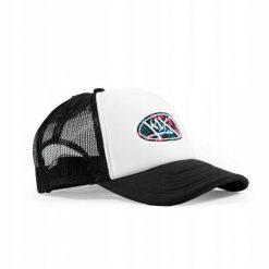 Czapka z daszkiem K1X Badge Trucker Snapback - KXM241-052. Białe czapki męskie K1X, bez wzorów, sportowe. Za 79.00 zł.
