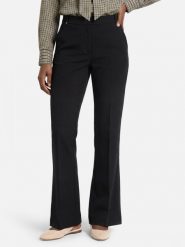 Tommy Hilfiger spodnie z tkaniny Kobiety czarny, 40. Czarne spodnie materiałowe damskie Tommy Hilfiger, bez wzorów, z tkaniny, biznesowe. Za 529.95 zł.