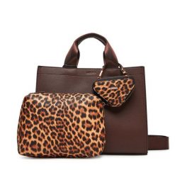 Torebka Aldo. Brązowe torebki klasyczne damskie Aldo, bez wzorów, bez dodatków. Za 299.99 zł.