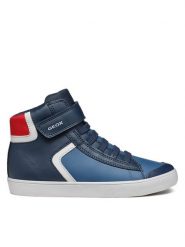 Geox Sneakersy J Gisli Boy J465CA 054FU C0700 S Granatowy. Niebieskie buty sportowe chłopięce Geox, ze skóry, bez zapięcia. Za 179.99 zł.