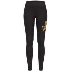 Damskie legginsy Lonsdale Aglish. Czarne legginsy damskie Lonsdale, s, bez wzorów, z elastanu. Za 158.50 zł.