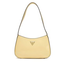 Torebka Guess. Żółte torebki klasyczne damskie Guess, z aplikacjami, bez dodatków. Za 379.99 zł.