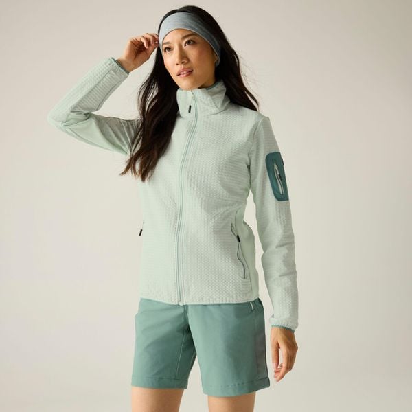 Damska bluza polarowa Ralina z zamkiem błyskawicznym. Zielone bluzy bez kaptura damskie Regatta, m, z elastanu. Za 183.99 zł.