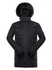 Alpine Pro Płaszcz zimowy w kolorze czarnym rozmiar: L. Czarne płaszcze męskie Alpine Pro, na zimę, l, bez wzorów. Za 356.61 zł.