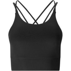 Biustonosz dla kobiet Athlecia Elli V2. Czarne biustonosze sportowe damskie Athlecia, bez wzorów, z materiału. Za 173.50 zł.