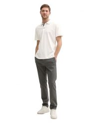 Tom Tailor Koszulka polo w kolorze kremowym rozmiar: M. Brązowe koszulki polo męskie Tom Tailor, m, bez wzorów, bez ramiączek. Za 61.31 zł.