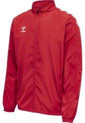 Kurtka Hummel Micro Zip. Czerwone kurtki damskie HUMMEL, m, bez wzorów, z materiału, bez kaptura. Za 183.90 zł.
