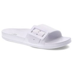 Klapki damskie Big Star, wsuwane basenowe klapki z tworzywa, białe, FF274A391. Białe bikini damskie Big Star, z aplikacjami. Za 59.99 zł.