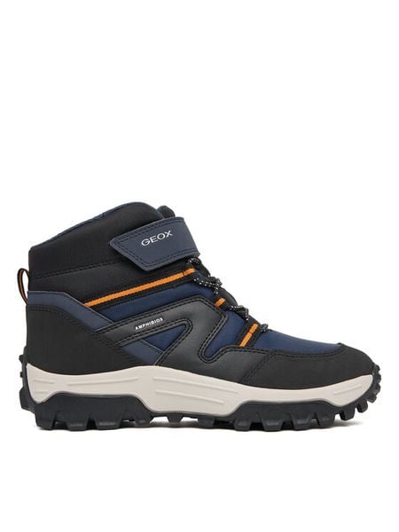 Geox Śniegowce J Himalaya B Abx J46FRD 050FU C0659 D Granatowy. Niebieskie buty zimowe chłopięce Geox, z materiału, bez zapięcia. Za 389.99 zł.