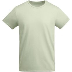 Męska Koszulka Breda Plain T-shirt. Zielone t-shirty męskie ROLY, m, bez wzorów, bez kołnierzyka. Za 42.99 zł.