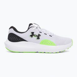 Buty do biegania męskie Under Armour Charged Surge 4. Zielone obuwie do biegania damskie Under Armour. Za 189.99 zł.