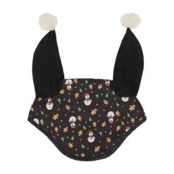 Krótki kapelusz dla koni QHP Noël. Czarne kapelusze damskie QHP, bez wzorów. Za 115.00 zł.