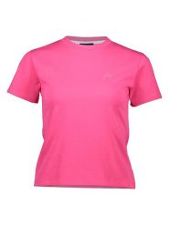 ESPRIT Koszulka w kolorze różowym rozmiar: M. Różowe bluzki damskie Esprit, m, bez wzorów, z bawełny, bez kołnierzyka, bez ramiączek. Za 32.90 zł.