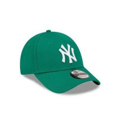 Damska czapka z daszkiem New York Yankees New Era League Essential 9FORTY. Białe czapki z daszkiem damskie New Era, bez wzorów, z bawełny. Za 119.99 zł.