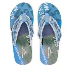 Japonki Aeronautica Militare. Niebieskie klapki i japonki męskie AERONAUTICA MILITARE. Za 189.99 zł.