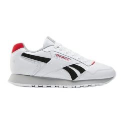 Buty Reebok Glide 100074456 białe. Białe buty sportowe na co dzień męskie z gumy, bez zapięcia. Za 409.07 zł.
