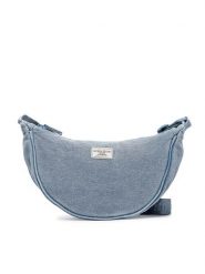 Guess Jeans Torebka W6GZB6 WF8V1 Niebieski. Niebieskie torebki klasyczne damskie Guess Jeans, z aplikacjami, z jeansu, bez dodatków. Za 239.99 zł.