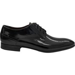 Półbuty lakierowane BUCN000008. Czarne buty wizytowe męskie Giacomo Conti, z lakierowanej skóry, bez zapięcia. Za 599.00 zł.